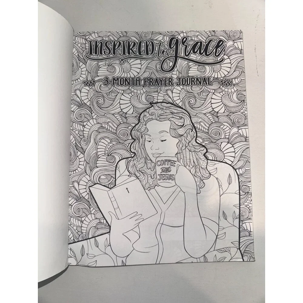 Inspired to Grace Prayer Journal Paperback 3-Month NEW Unused Bible Companion